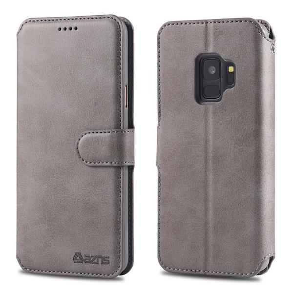 Samsung Galaxy S9 - Praktisk Yazunshi Wallet Case Brun