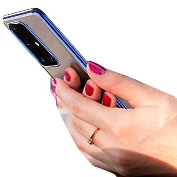 Samsung Galaxy A51 - Floveme Silikone Cover Guld