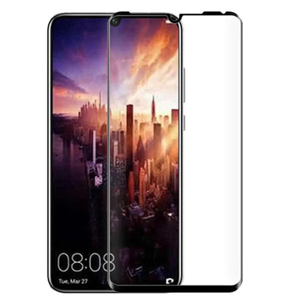 Skärmskydd 2.5D 3-PACK med Ram HD-Clear för Huawei P30 Lite Svart Svart