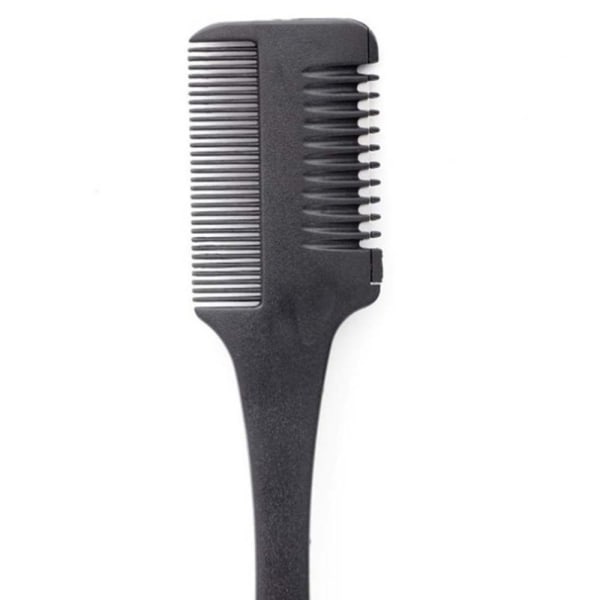 Stylingkam med barberblad Svart