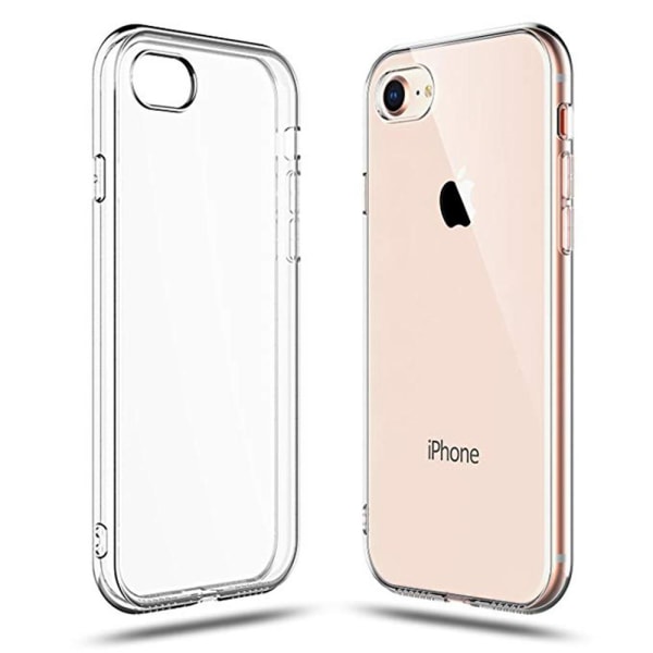 iPhone 6Plus / iPhone 6S Plus - Beskyttende silikondeksel FLOVEME Transparent/Genomskinlig