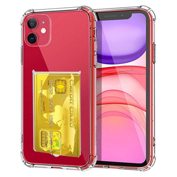 iPhone 11 Pro - Stötdämpande Praktiskt Silikonskal Transparent Transparent/Genomskinlig