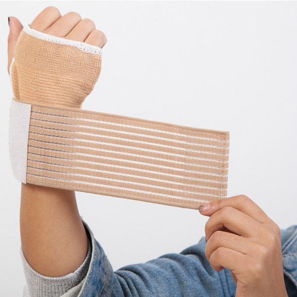 Elastiska Handledsstöd Handledsskena Beige