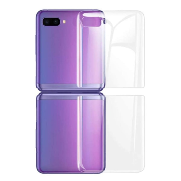 Fram- & Baksida Skärmskydd 3 in 1 Hydrogel Galaxy Z Flip Transparent