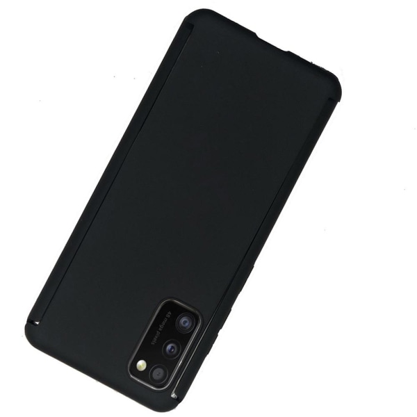 Samsung Galaxy A51 - Floveme Dobbeltdeksel Black Svart
