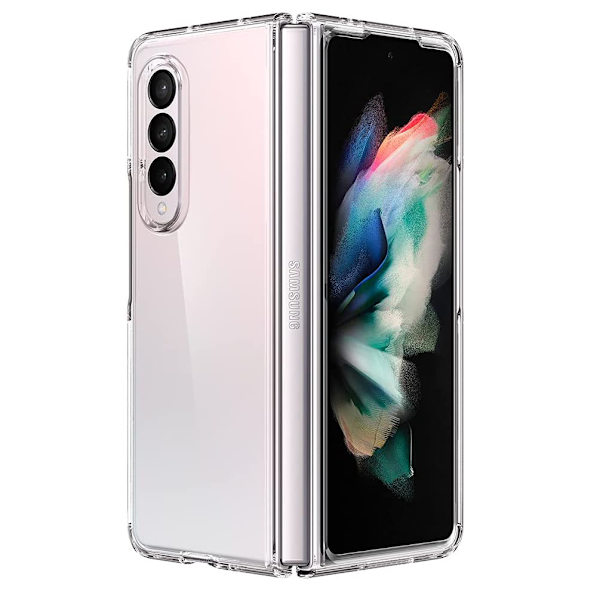 Samsung Galaxy Z Fold 3 - Floveme Silikonskal Genomskinlig