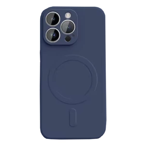 iPhone 16 Pro Max - Slitstark och stöttåligt Elegant Skal Mörklila