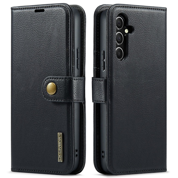 Samsung Galaxy A55 5G - Praktiskt 2-i-1 Skal med Kortfack Brun