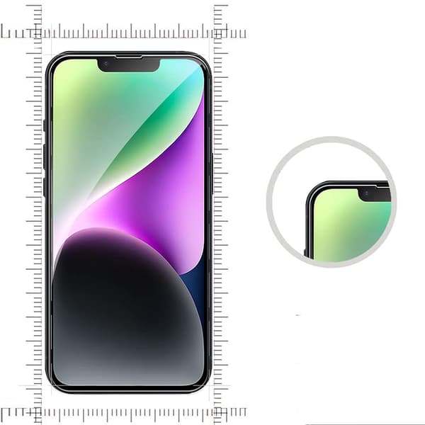 iPhone 13 Pro Fram- & Baksida Skärmskydd 0,3mm Transparent