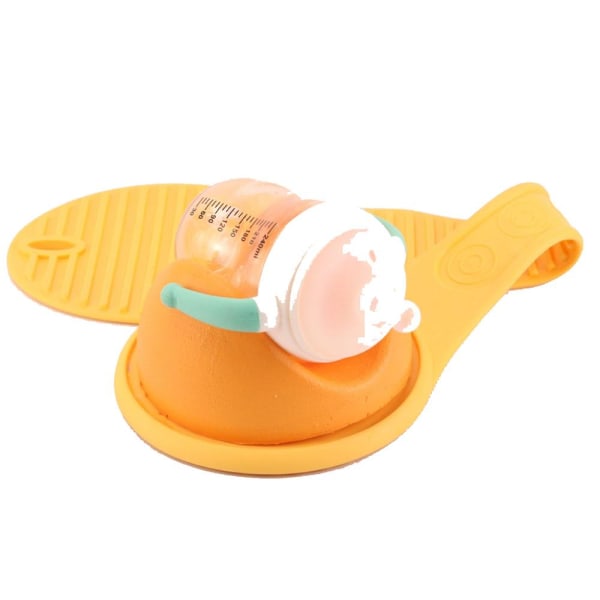Praktiskt Säker Baby Flaskhållare Orange