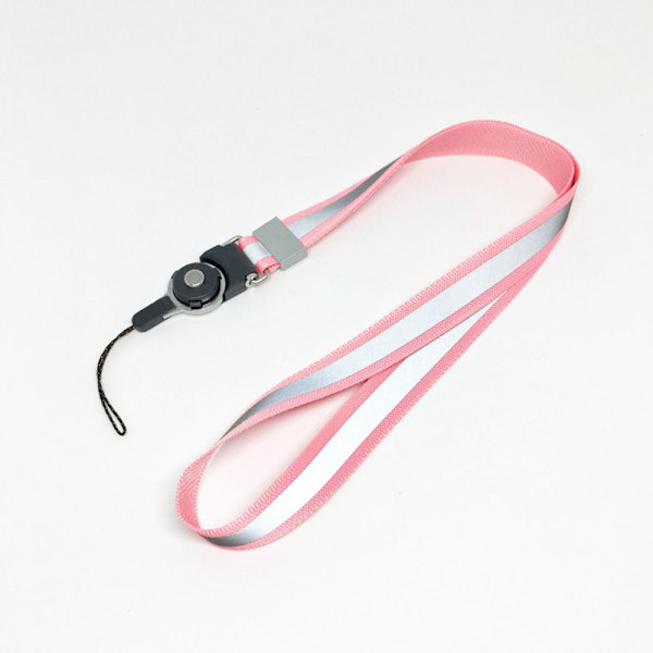 Smidigt Nyckelhalsband/Mobilhållare Rosa