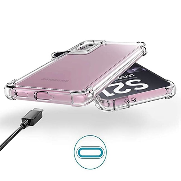 Samsung Galaxy S21 Plus - Floveme Skyddsskal Transparent