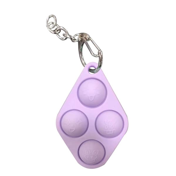 Mjuk Fidget Toy / Pop It / Simple Dimple Röd