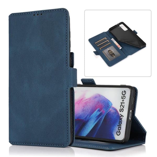 Samsung Galaxy S21 - FLOVEME Pung etui Röd