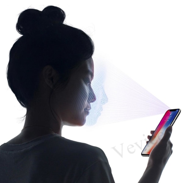iPhone 11 näytönsuoja 2.5D kehys 9H 0.3mm Transparent Svart