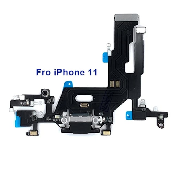 USB-laddningsport Flex-kabel iPhone 11 Lila