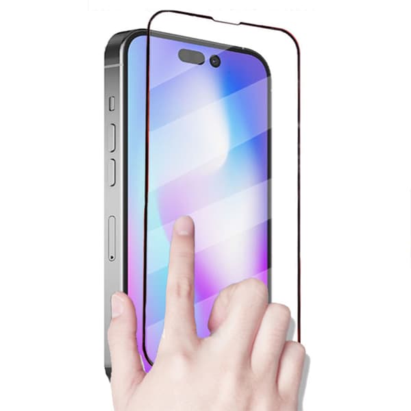 iPhone 14 Pro Max - 2.5D Näytönsuoja + Kameran linssisuoja Transparent