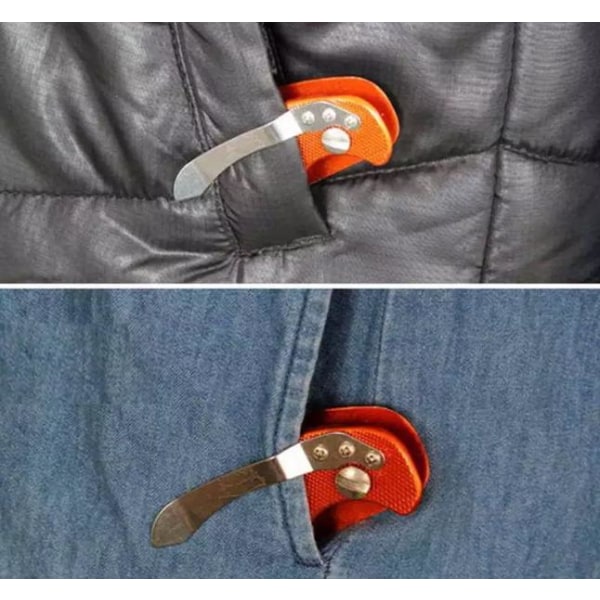 Praktisk Keyorganizer (smart nyckelring) - Aluminium Svart