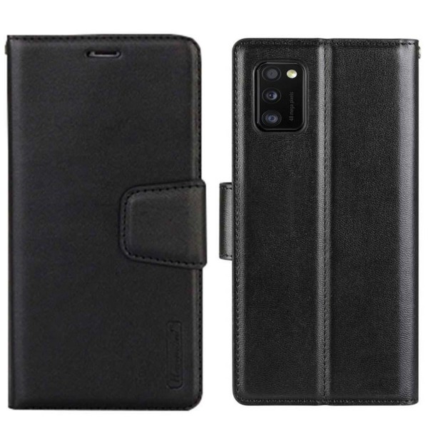 Samsung Galaxy A41 - Plånboksfodral (HANMAN) Svart