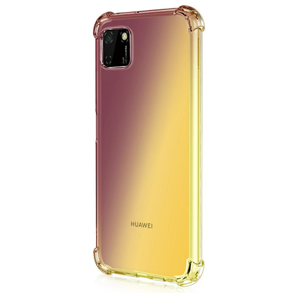 Huawei Y5p - Skyddsskal i Silikon FLOVEME Svart/Guld