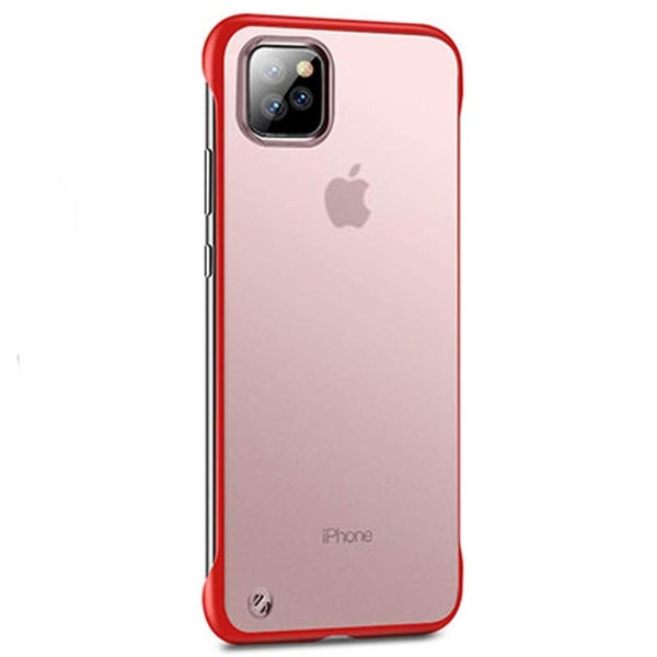 iPhone 11 Pro - Iskuja vaimentava tyylikäs kansi Röd