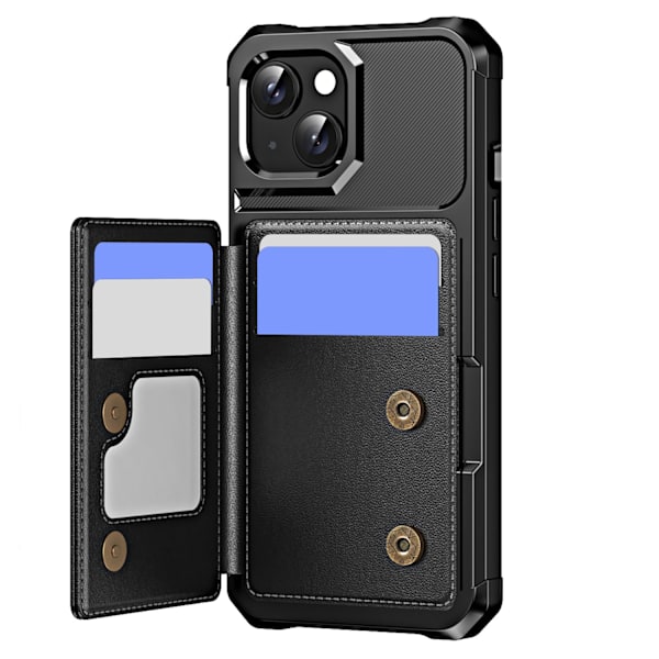 iPhone 15 Wallet-Case  Slimmat & Kortfack