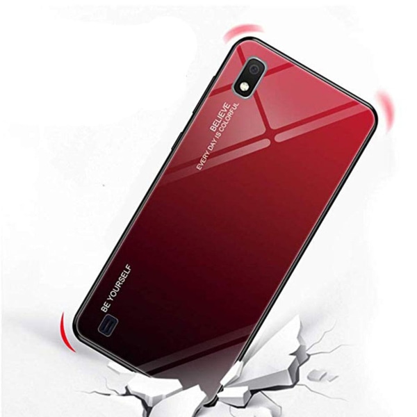 Samsung Galaxy A10 - Effektfullt Skyddsskal (NKOBEE) DarkRed 2