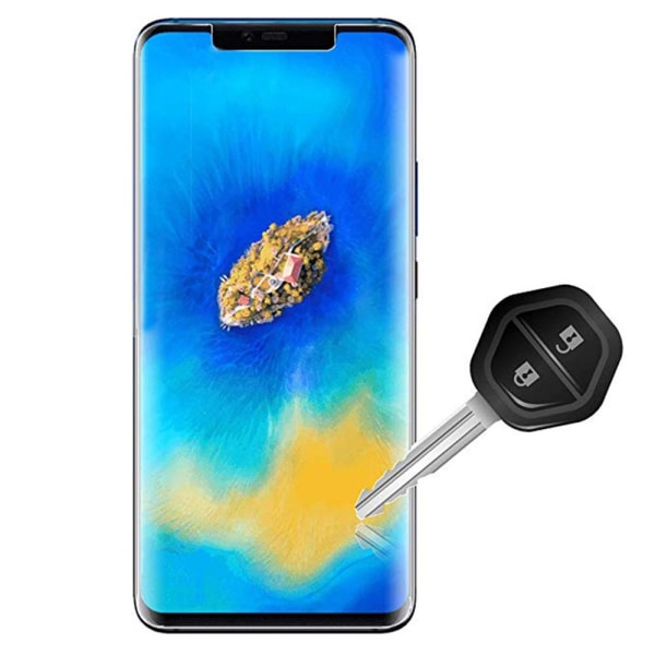 Mate 20 Pro 2-PACK Skärmskydd 9H Nano-Soft Screen-Fit HD-Clear Transparent Transparent/Genomskinlig