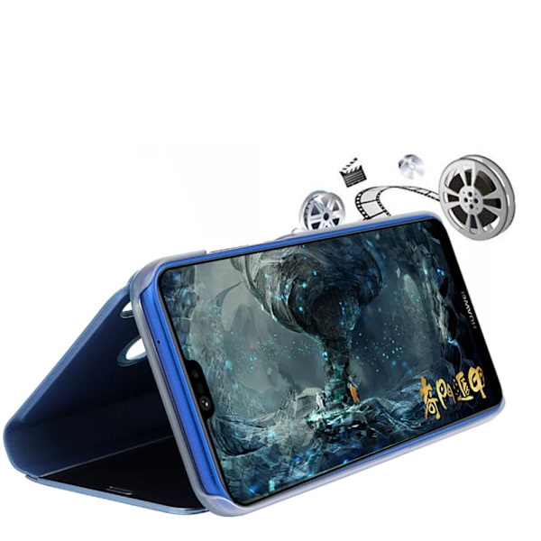 Huawei P20 Lite - Stilrent LEMAN Fodral Silver