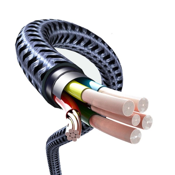 Laddningskabel Type-C till Lightning (1.2M) Grå