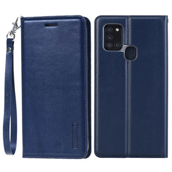 Samsung Galaxy A21S - Hanman Wallet etui Svart