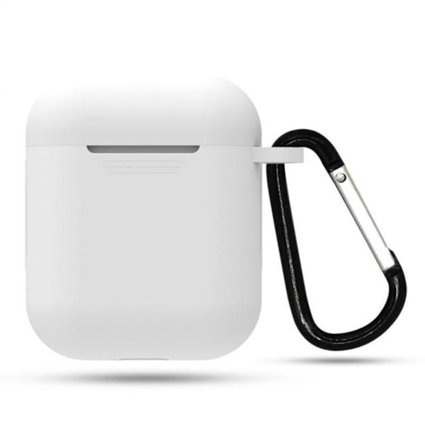 Stilrent Silikonfodral till Airpods Vit