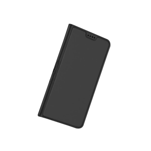 DUX DUCIS Stilrent Fodral med Kortfack - Samsung Galaxy A6 Plus Marinblå