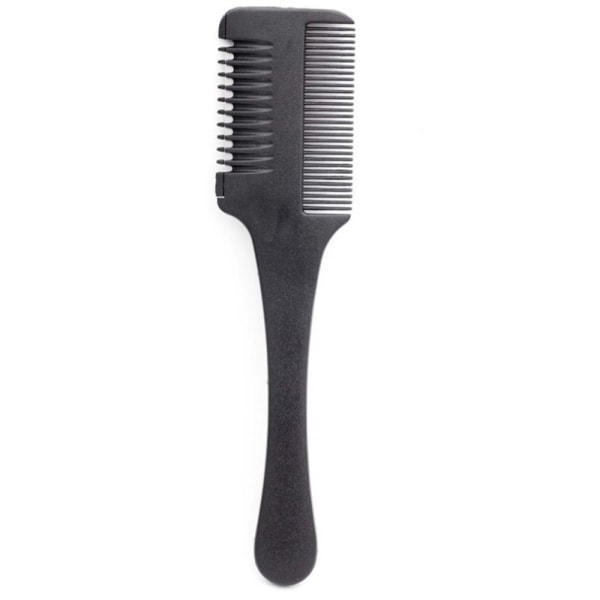 Stylingkam med barberblad Svart