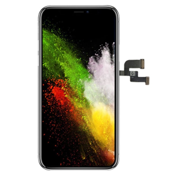 iPhone X OLED LCD & Peksk�rm Digitizer AAA+++ Svart