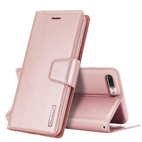Hanman Plånboksfodral för iPhone X/XS Rosa Rosa
