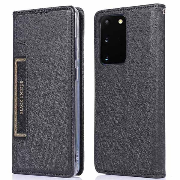Samsung Galaxy S20 - Floveme Wallet Case Silver