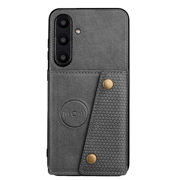 Samsung Galaxy S24 FE - Skal med Retro Design & Smarta Funktioner Blå