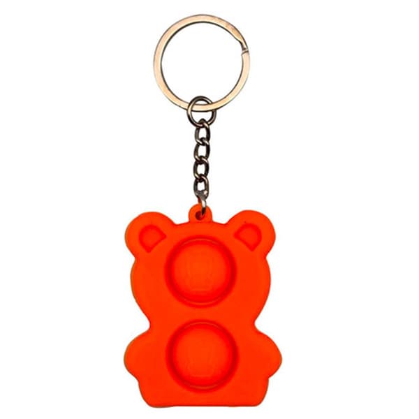 Teddybj�rn Fidget Toy / Pop It / Simple Dimple Rosa