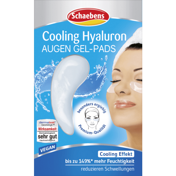 Ögongelepads från Schaebens - Cool Hyal - 4-Pack (8st Pads)