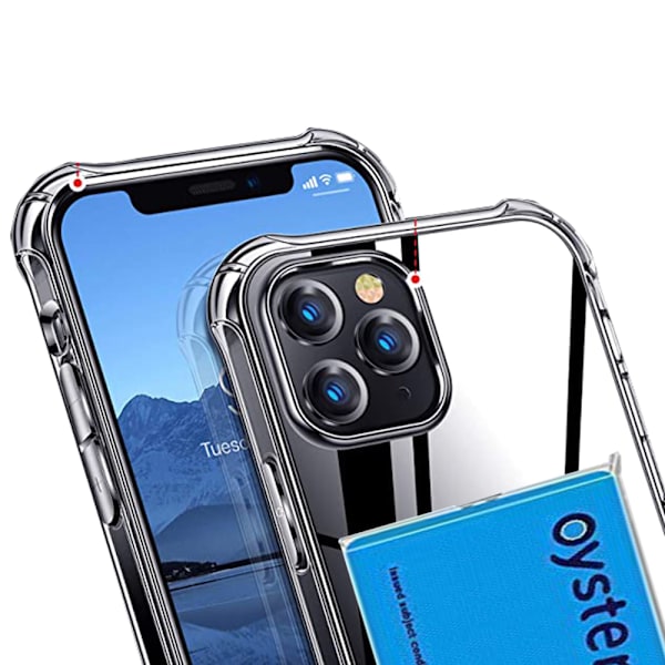 iPhone 13 Pro Max - Skal med Korthållare Svart