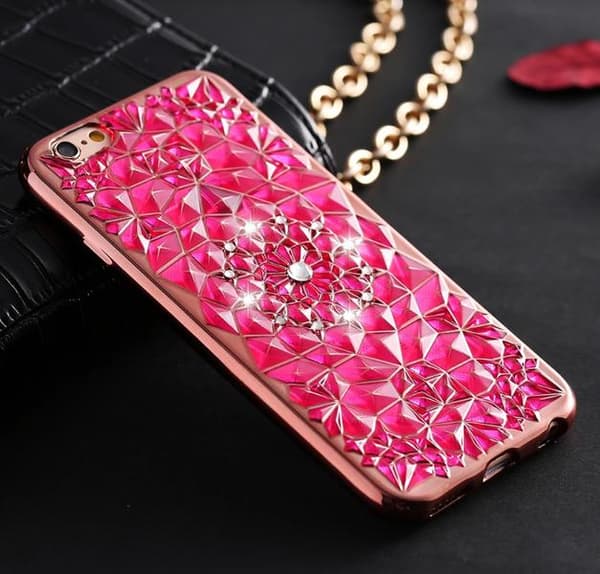 iPhone 6/6S Plus - FLOVEMES Stilrena "Diamond-serie" ORIGINAL Genomskinlig