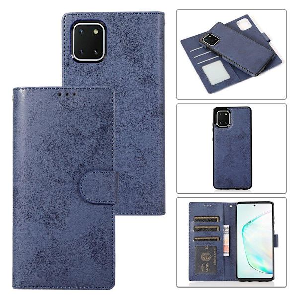 Samsung Galaxy A22 5G - LEMAN Plånboksfodral Brun