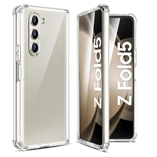 Airbag TPU-skal för Samsung Galaxy Z Fold 5 Transparent