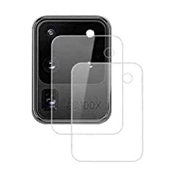 S20 Ultra Högkvalitativt HD-Clear Ultratunt Kameralinsskydd Transparent