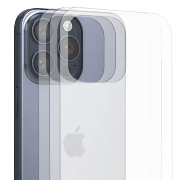 iPhone 16 Pro 2-pack Baksida Skärmskydd 0,3mm Transparent