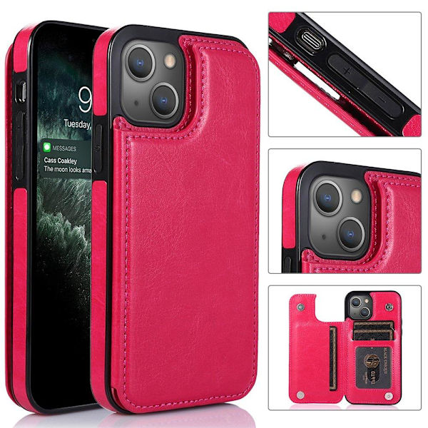 iPhone 13 - Etui med kortholder Mörkblå