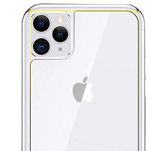 iPhone 11 Pro Max 3-PACK Fram- & Baksida 2.5D Skärmskydd 9H Transparent/Genomskinlig