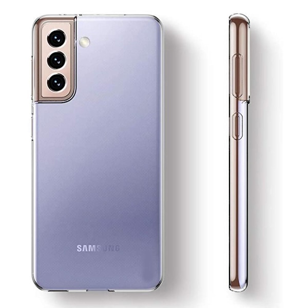 Samsung Galaxy S21 Plus - Skyddsskal i Silikon (FLOVEME) Transparent