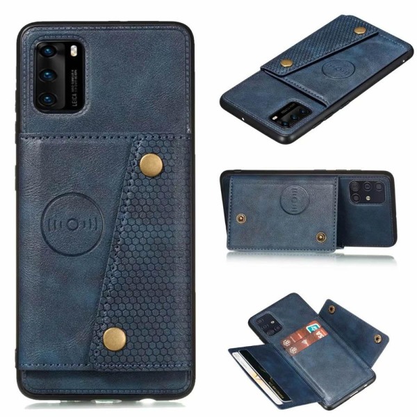 Huawei P40 Pro - Retro Cover Ljusbrun